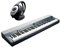 Kurzweil KAP1-KB Professionelles Stage Piano Keyboard Blau 88 Tasten mit keepdrum Kopfhörer