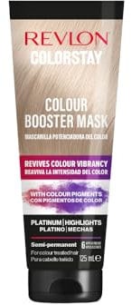 Revlon Colorstay Mascarilla Potenciadora del Color, Reaviva la intensidad del color 125ml Tono Rubio