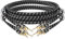 BOAACOUSTIC JIB Hi_end Audiophile Lautsprecherkabel austauschbares Bananenstecker-Kabel Lautspecher-Kabel mit hochwertigen Bananensteckern und Y Spades (BEB-2016-3M, 2 Pcs/Set,OD:16mm)