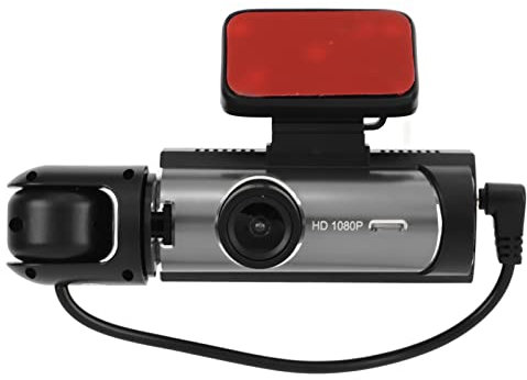 Dash Cam Notturna per Auto con Obiettivo Rotante a 360 Gradi, Registratore di Guida da 3,16 Pollici per Monitor di Parcheggio Wide Angel
