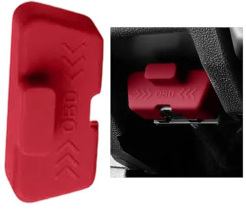Hogvinnatil OBD Port Lock Anti-Theft Protector, OBD Cover Lock - Waterproof Automotive Parts - Silicone Protection Automatic Safety Device for Industrial and Scientific