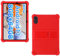 AKNICI Silicona Funda para UMIDIGI G3 Tab Ultra/UMIDIGI G3 Tab/UMIDIGI G2 Tab/UMIDIGI G1 Tab Tablet 10 Pulgadas, Funda Protectora con Función de Soporte, Rojo