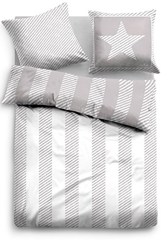 Tom Tailor Linon-Bettwäsche American Home Classics Star & Stripes