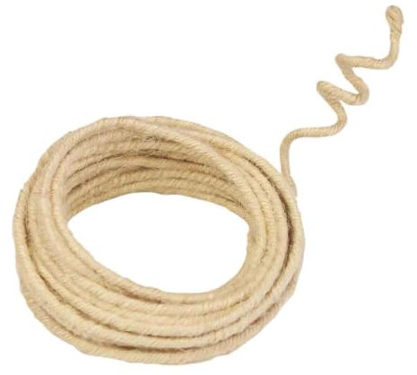 MÉGACRÉA Cordon de Jute armée Beige 0,2 cm x 3 m
