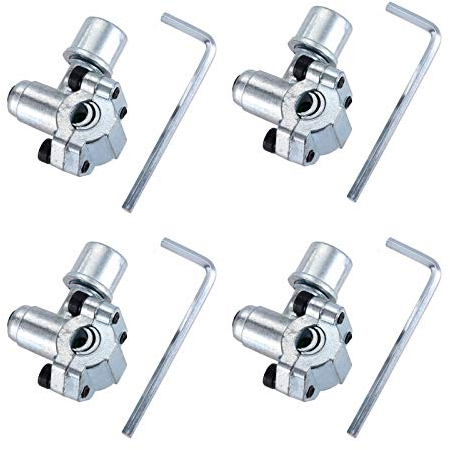 gohantee BPV-31 Kugel Piercing Ventil Kits, kompatibel mit Rohren mit 1/4 Zoll, 5/16 Zoll, 3/8 Zoll Außendurchmesser, AP4502525, BPV31D, GPV14, GPV31, GPV38, GPV56, MPV31, 4 Stück