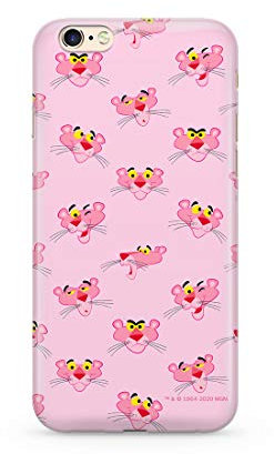 ERT GROUP Original und Offiziell Lizenziertes Pink Panther Handyhülle für iPhone 6, iPhone 6S, case Rosa Panther, Hülle, Case, Cover aus Kunststoff TPU-Silikon, schützt vor Stößen und Kratzern