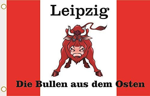 U24 Flagge Fahne Leipzig Die Bullen aus dem Osten 90 x 150cm