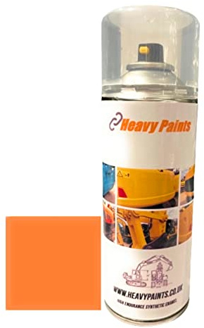 Heavy Paints Hitachi ZX Orange Excavator Paint High Endurance Enamel Paint 400ml Aerosol