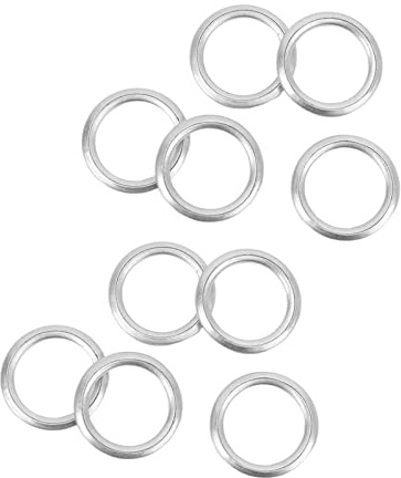 Ölablassschraube Dichtungen, 10 Stück N0138157 Siebscheiben 14 Mm Aluminium Ablassschraube Dichtring Dichtung für A3 A8 S4 S5 S6 S8 Q3 RS7 R32 TT COUPE SPORTBACK