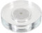 Uonlytech Crystal Display Stand LED Plate Turntable Display USB Rotating for Acrylic Glass Crystals Round 8X8X2CM
