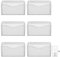 EasyPAG Metall Querformat A4 Zeitschriftenhalter Wand Zeitschriften Wandhalter Aktenablage Dokumentenhalter Hängend Magazin Organizer,6er-Pack,Weiß