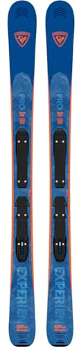 Rossignol Kid's Experience PRO Alpin-Ski, leicht, strapazierfähig, mit Kid 4 GripWalk B76 Bindungen, 104