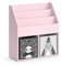 Vicco Kinderregal Luigi, Rosa, 72 x 79 cm mit 2 Faltboxen (Panda, Tiger)