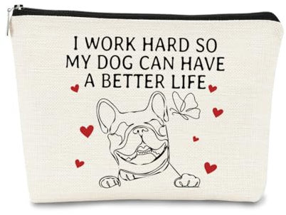 BARPER Dackel & Corgi Hunde-Mam-Tasche – Make-up-Liebhaber, Geschenkidee für Tierliebhaber, DOG 11