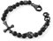 Philipp Plein Herren Armband Edelstahl IP Black Whisper PJUEA01BU