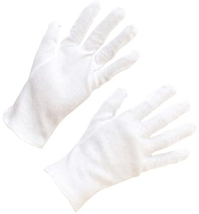 Hemobllo 12 Paare Chemische Handschuhe Industrielle Schutzhandschuhe Kosmetische Feuchtigkeitsspendende Handschuhe Inspektionshandschuhe Spa-handschuhe Weiß Wen Wan Kosmetik Arbeit