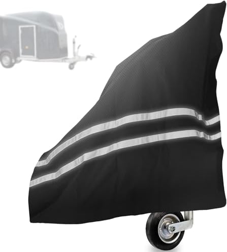 Cubierta para remolque de caballos, resistente a la abrasión, duradera, resistente a los arañazos, impermeable, resistente a los rayos UV, para todo tipo de remolques de caballos