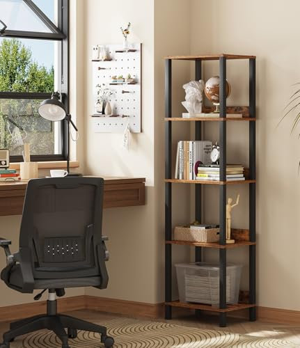 VIMBER Bücherregal mit 5 Ebenen, USSJ001F