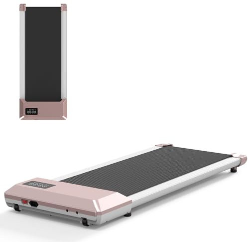 Superun Cinta de Correr 1845W - Cinta de Andar eléctrica con App y Mando a Distancia - Walking Pad Caminadora MAX Capacidad de 134 KG para casa u Oficina, Cinta de Andar Escritorio Pantalla LCD