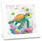 Schildkröte Diamond Painting kinder mit Rahmen,Seeschildkröten Diamond Art Anfänger Bilder Kinder,5D Diamant Painting Home Decor Geschenk für Kinder ab 6 Jahren(15x15cm)