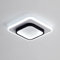 DELIPOP Deckenlampe LED Dimmbar, Modern Deckenleuchte 20W 2300LM, Quadratisch Deckenbeleuchtung für Küche Wohnzimmer Schlafzimmer, Durchmesser 24cm, 3000K /4500K /6500K