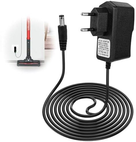 26V 500mA Caricatore per Aspirapolvere per Hoover H-Free 100,200,500,700,800, Aspirapolvere Caricatore Adattatore per HF122RH, 122GPT, 122AH, 522SFP, 222UPT, per HFFD22BC, FD22G, FD22L