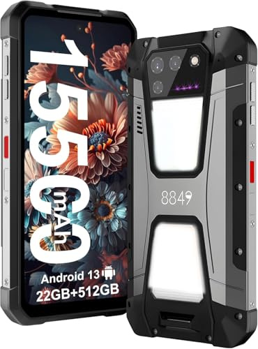 HBDBJRWB 8849 Tank 2 Rugged by Unihertz Proyector 22GB RAM 512GB ROM 108MP Luz de camping 64MP Super Night Vision G99 15500mAh TF NFC
