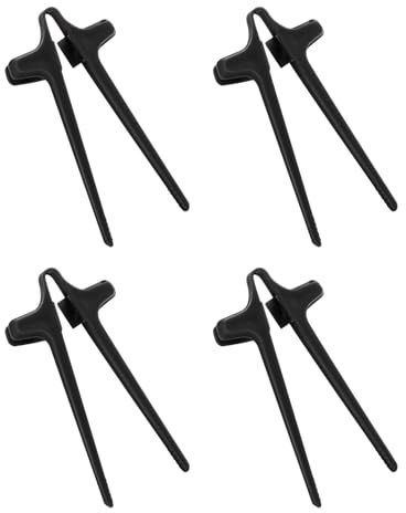 4 Stück Fingerstäbchen für Gamer, Gaming Gadgets Fingerzange, Fingerstäbchen für Gamer, Finger-Essstäbchen, Snack Zange, Ess Stäbchen Fingerzange Greifer Chips, Faule Hilfsstäbchen