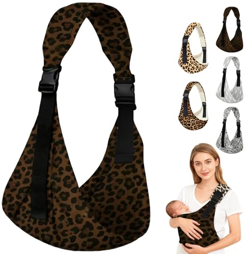 LUKIUP Porte Bebe Toddler Réglable, Porte Bebe Physiologique, Echarpe de Porte-Bébé Latéral Respirant avec Sangles Antidérapantes Conception de Sac à Dos Enveloppante pour Nouveau-Né