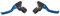 VGEBY Fahrrad Handgriff Bremse Bremshebel Handbremse Hebel Leichtes Mountain Bike Brake Griffe 22mm Durchmesser für Fahrrad Mountainbike (Farbe : Blau)