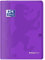 Oxford 400100011 EasyBook Notizbuch, A4, 96 Seiten, 90 g, große Seyès-Karos, Violett