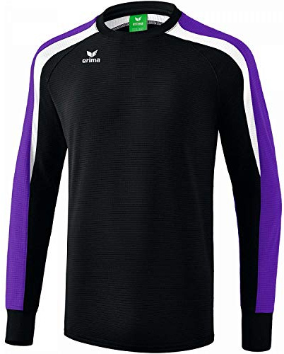 ERIMA Kinder Sweatshirt Sweatshirt, schwarz/violet/weiß, 140, 1071870