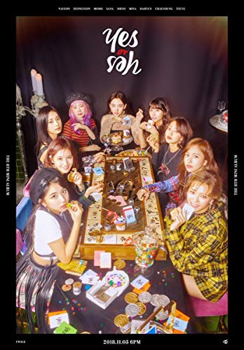 TWICE [YES or YES] 6th Mini Album 3 Ver Set+POSTER+3ea PhotoBook+15p PhotoCard+3p Yes or Yes Card+Tracking Number K-POP SEALED