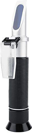 Meerwasser Salzgehalt Refraktometer Automatische Temperaturkompensation Handheld 0-100% Salzkonzentration Tester Meter