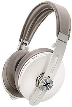 Sennheiser Momentum Wireless Kopfhörer (mit Geräuschunterdrückung, automatischer Ein-/Ausschaltung, Smart-Pause-Funktion und Smart Control App), mit Alexa-Integration, Sandy White, Over Ear, 508235