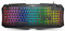 Krom KYRA - NXKROMKYRA - Teclado Gaming membrana, ES layout, anti-ghosting N-19, función WASD, RGB Rainbow con 9 efectos, USB, color negro