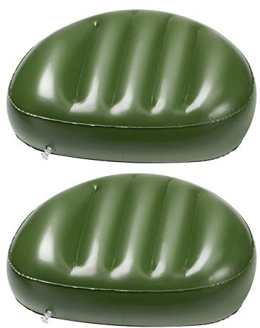 BESPORTBLE 2st Pvc-angelpad Kissensitz Für Kajaks Sitzkissen Aufblasbarer Bootssitz Bootssitze Bootskissen Aufblasbarer Sitz Schlauchboot Kanusitze Mit Wasserdicht Liner
