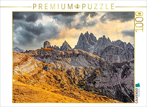 CALVENDO Puzzle EIN Motiv aus dem Kalender Bergwanderung Dolomiten rund um die DREI Zinnen | 1000 Teile Lege-Größe 64 x 48 cm Foto-Puzzle für glückliche Stunden