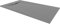 I-Flair SMC POLAR Duschwanne 140x80cm, Extra Flache und Robuste Duschtasse 26MM Mit Anti-Rutsch-Oberfläche In Schiefer-/Steinoptik, Inkl. Ablaufgarnitur Mit Deckel - Grau