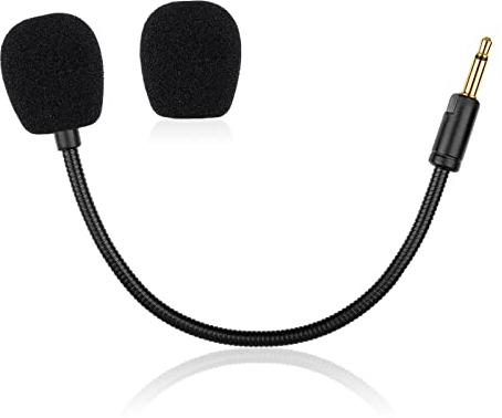 Kaira Pro Mic Replacement for Razer Kaira Pro Wireless Gaming Headset, 3.5mm Detachable Noise Cancelling Microphone Boom for Xbox One, PS4, PS5, PC