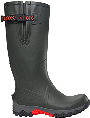 Viking Trophy High, Stivali da Pioggia Unisex - Adulto, Verde Huntinggreen, 36 EU Larga