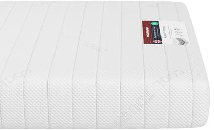 Visco Therapy Recon Eco Foam Mattress – 3FT Single (190x90x14cm) Balanced Orthopaedic Mattress with Firm Pressure Relief – Hypoallergenic, Washable Cover, Silent No Springs, UK Made