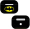 Head Case Designs Licenza Ufficiale Batman DC Comics Classico Logos Vinile Sticker Pelle Adesivo Compatibile con Apple AirPods PRO