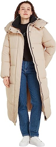 Calvin Klein Damen Non Down Oversized Long Puffer J20j221888 Gepolsterte Mäntel