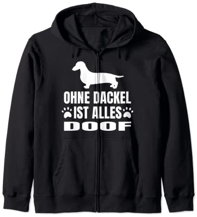 Dackel Hund Dachshund Teckel Rauhaardackel Kurzhaardackel Kapuzenjacke