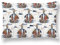 Kinderkissen Mit Kopfkissenbezug Aus Baumwolle 40x60 cm - Kopfkissen Geeignet Für 3 Bis 10 Jahre - Kinder Kuschelkissen - Weiches Kinder Kopfkissen Hypoallergen - Ideal Fürs Bett, Reisen, Schläfchen