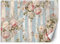 Feeby Papier Peint Intissé Fleurs Vintage 300x210 cm rose XXL Moderne Décoration Murale Tableaux Muraux Tapisserie Salon Chambre à coucher Shabby Chic Rustique