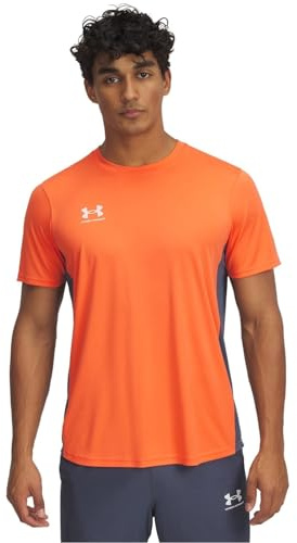 Under Armour Men's Challenger Train Short Sleeve, Fitted Men's T-Shirt for Training, Sports, and The Gym, Breathable and Fast-Drying T-Shirt for Men