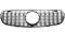 Kühlergrill Front Grill Für merc&edes Für Be&nz GLC W253/X253 2015-2019 GLC300 GLC250 GLC350 Front GT Oberen Stoßfänger Haube Mesh Grill gitter(Silver)