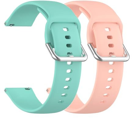 Sport Armbänder Kompatible mit Xplora X6 Play Armband für Kinder Jungen Mädchen,Weiche Silikon Band Ersatz Armband für Xplora X6 Play Ersatzarmband (Mint+Rosa)